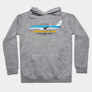 Boeing B737-900 - KLM Royal Dutch Airlines Hoodie